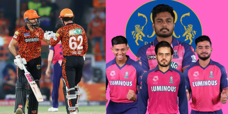 Sunrisers Hyderabad vs  Rajasthan Royals Match Scorecard – 2nd Match at Rajiv Gandhi International Stadium, Uppal, Hyderabad, March 23, 2025