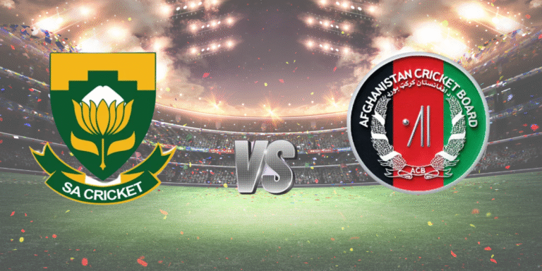 Afghanistan National Cricket Team vs South Africa National Cricket Team Timeline
