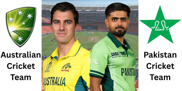 Australian Men's Cricket Team Vs Pakistan National Cricket Team Match Scorecard