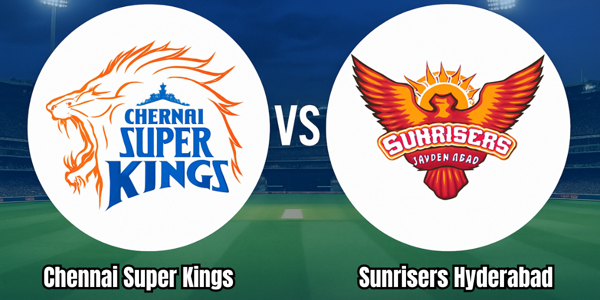 Chennai Super Kings vs Sunrisers Hyderabad Match Scorecard