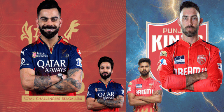 Punjab Kings vs Royal Challengers Bengaluru Match Scorecard – Qualifier 1st at Maharaja Yadavindra Singh International Cricket Stadium, Mullanpur, May 29, 2025