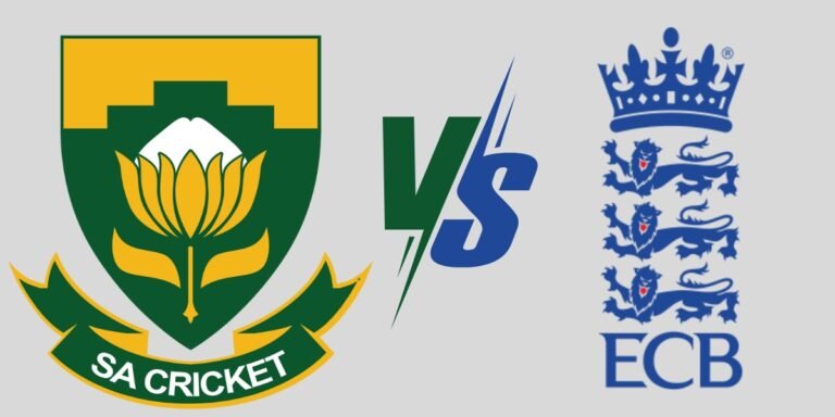 England Cricket Team vs South Africa National Cricket Team Timeline