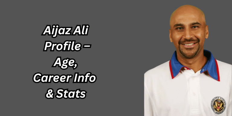 Aijaz Ali Profile – Age, Career Info & Stats
