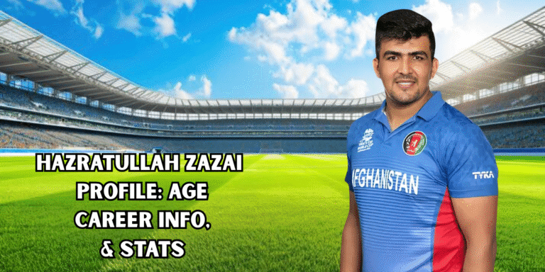 Hazratullah Zazai Profile: Age, Career Info & Stats