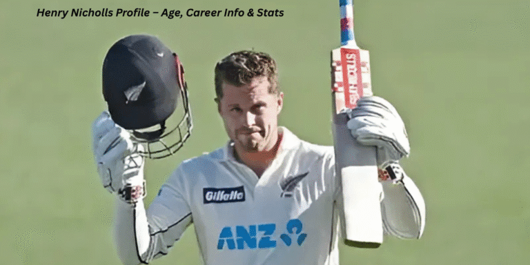 Henry Nicholls Profile – Age, Career Info & Stats