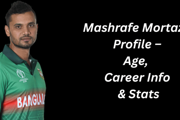 Mashrafe Mortaza Profile – Age, Career Info & Stats Mashrafe Mortaza