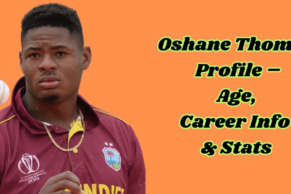 Oshane Thomas Profile – Age, Career Info & Stats Oshane Thomas
