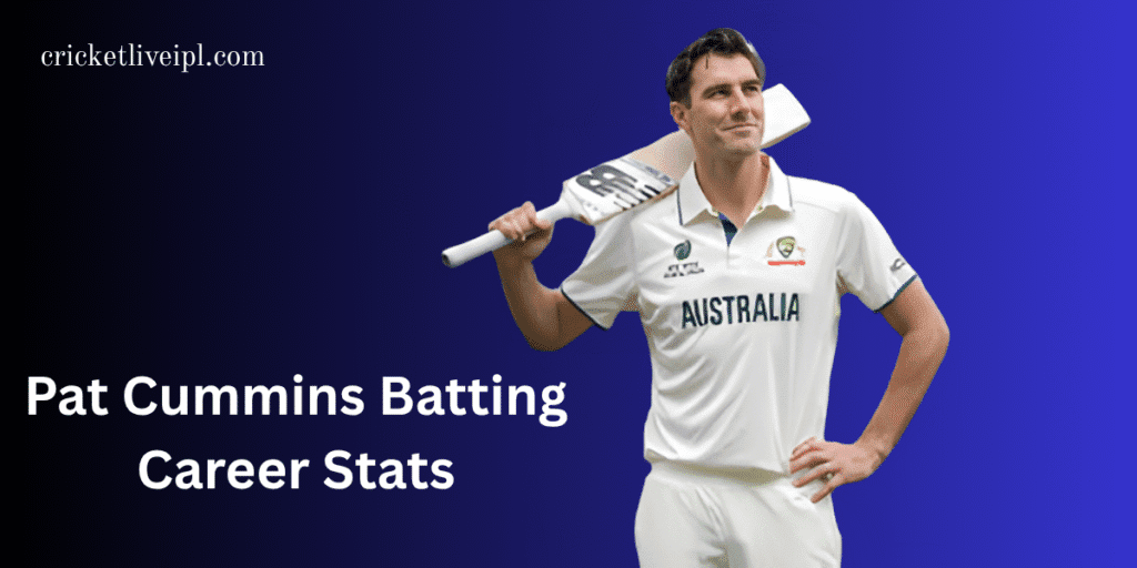 Pat Cummins’s Batting Career Stats