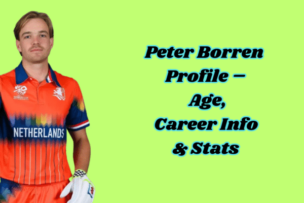 Peter Borren Profile – Age, Career Info & Stats Peter Borren