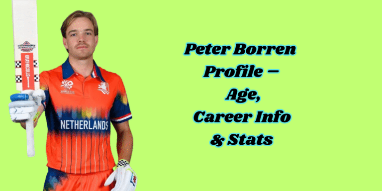 Peter Borren Profile – Age, Career Info & Stats