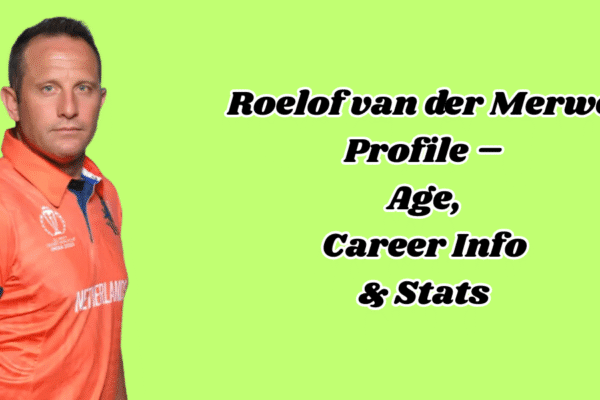Roelof van der Merwe Profile – Age, Career Info & Stats Roelof van der Merwe