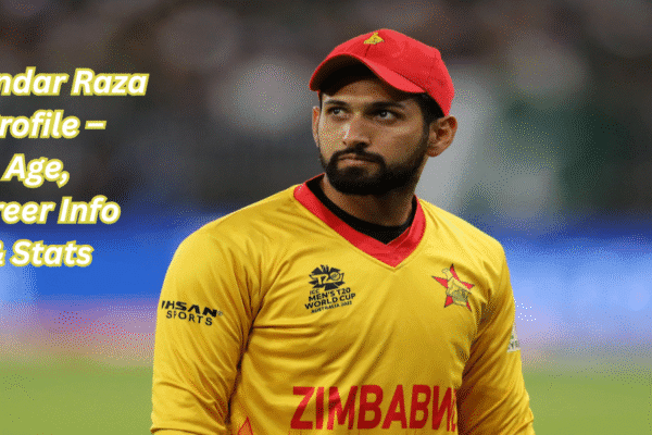 Sikandar Raza Profile – Age, Career Info & Stats Sikandar Raza