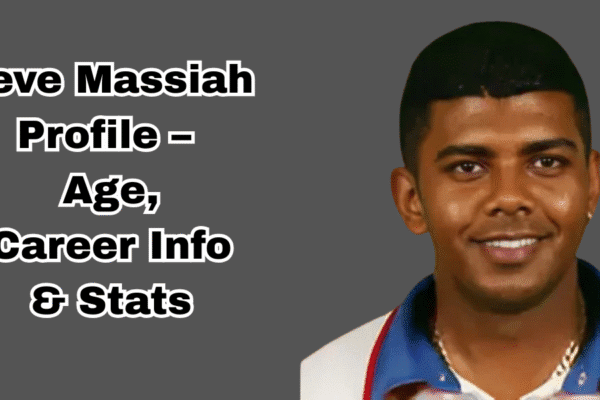 Steve Massiah Profile – Age, Career Info & Stats Steve Massiah