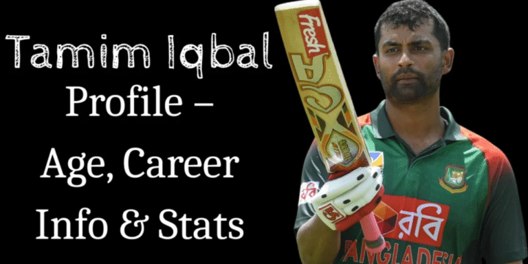 Tamim Iqbal Profile – Age, Career Info & Stats