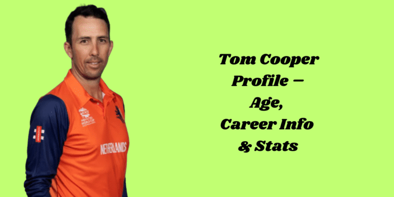 Tom Cooper Profile – Age, Career Info & Stats
