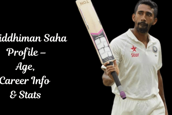 Wriddhiman Saha Profile – Age, Career Info & Stats Wriddhiman Saha