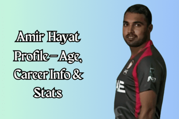 Amir Hayat Profile – Age, Career Info & Stats Amir Hayat