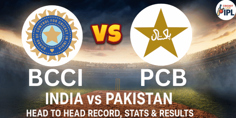 India vs Pakistan Head To Head