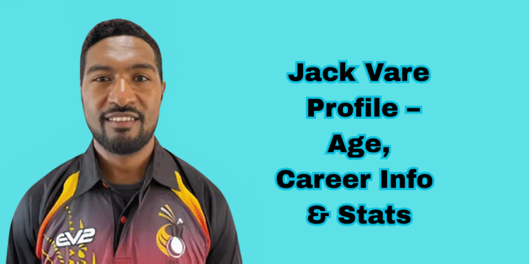 Jack Vare Profile – Age, Career Info & Stats