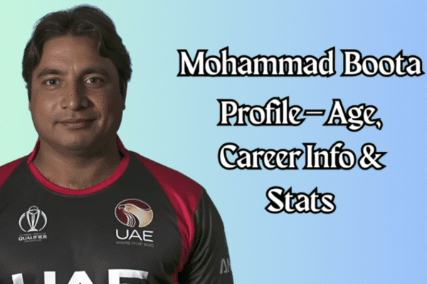 Mohammad Boota Profile – Age, Career Info & Stats Mohammad Boota