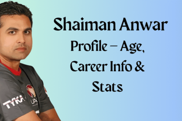 Shaiman Anwar Profile – Age, Career Info & Stats Shaiman Anwar