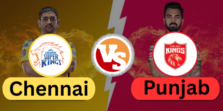 Chennai Super Kings vs Punjab Kings Timeline