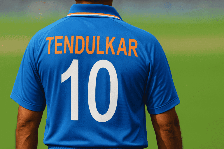 Sachin Tendulkar jersey number