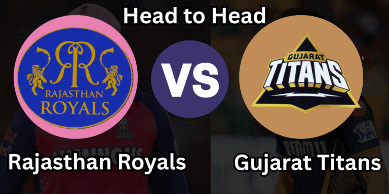 Rajasthan Royals vs Gujarat Titans Head to Head
