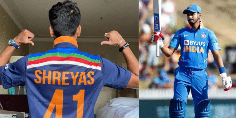 Shreyas Iyer Jersey Number