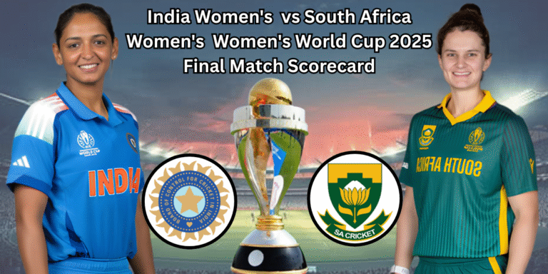 India Women's National Cricket Team vs South Africa Women's National Cricket Team Match Scorecard