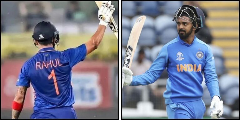 KL Rahul Jersey Number