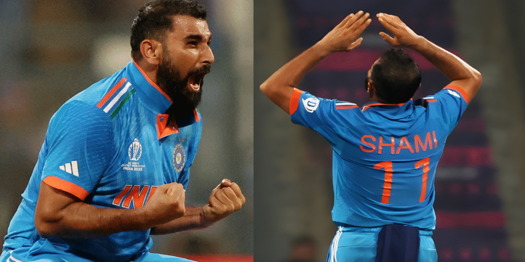 Mohammed Shami Jersey Number