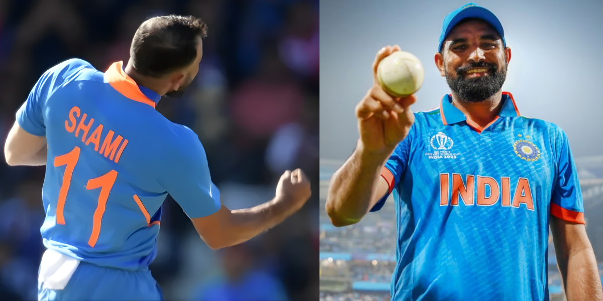 Mohammed Shami Jersey Number