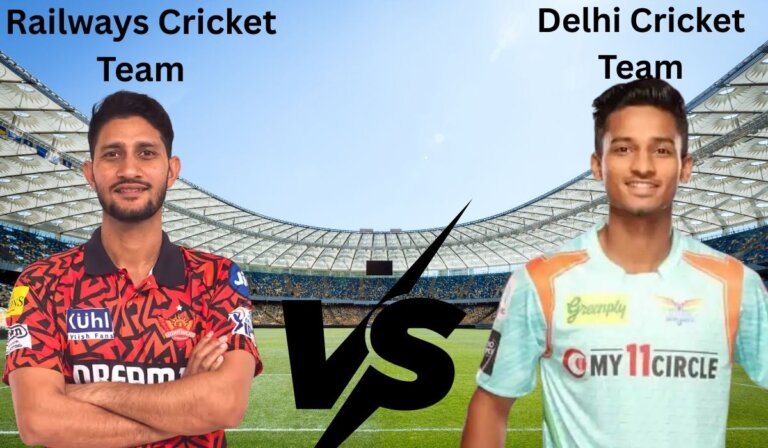 Railways Cricket Team vs Delhi Cricket Team Match Scorecard