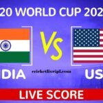 India vs United States of America Match Scorecard