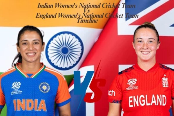 Indian Women's National Cricket Team Vs England Women's National Cricket Team Timeline