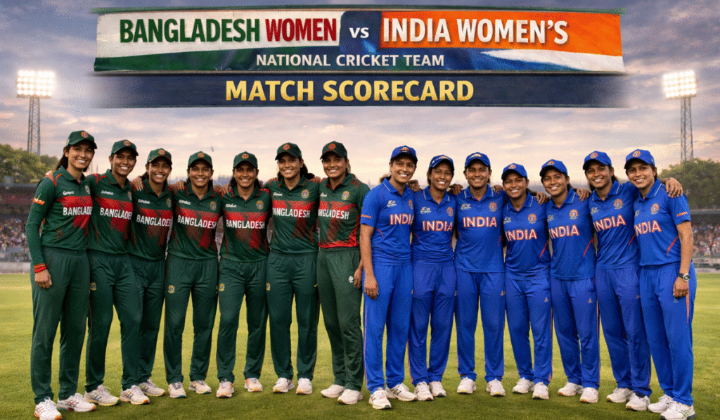 Bangladesh Women vs India Women's National Cricket Team Match Scorecard