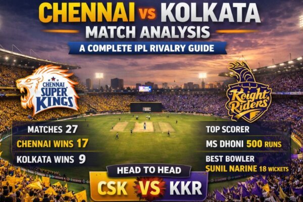 Chennai vs Kolkata Match Analysis – A Complete IPL Rivalry Guide