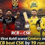 Royal Challengers Bengaluru vs Chennai Super Kings Match Scorecard (IPL 2023) – Detailed Table-Based Analysis