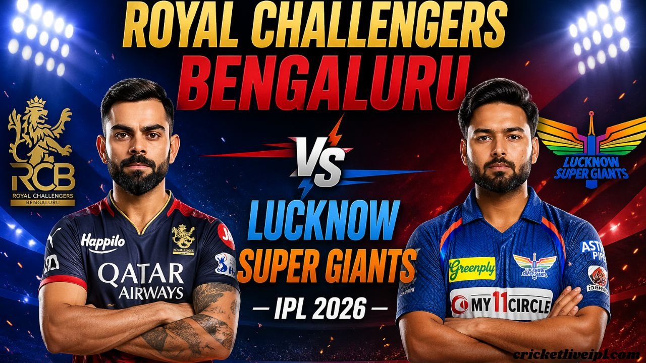 Royal Challengers Bengaluru vs Lucknow Super Giants – IPL 2026 Match Analysis, Scorecard & Key Highlights