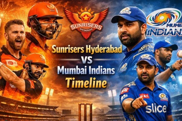 Sunrisers Hyderabad vs Mumbai Indians Timeline – Complete History, Stats & Rivalry Breakdown