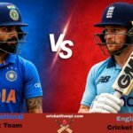 England Cricket Team vs India National Cricket Team Timeline