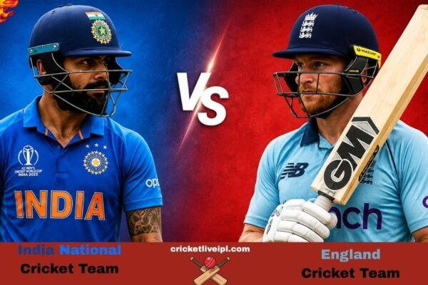 England Cricket Team vs India National Cricket Team Timeline