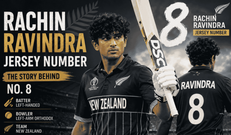 Rachin Ravindra jersey number