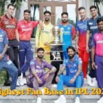 Highest Fan Base in IPL 2026