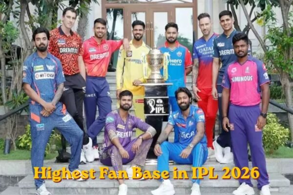 Highest Fan Base in IPL 2026