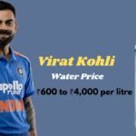 Virat Kohli Water Price