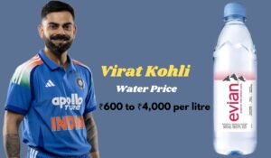 Virat Kohli Water Price