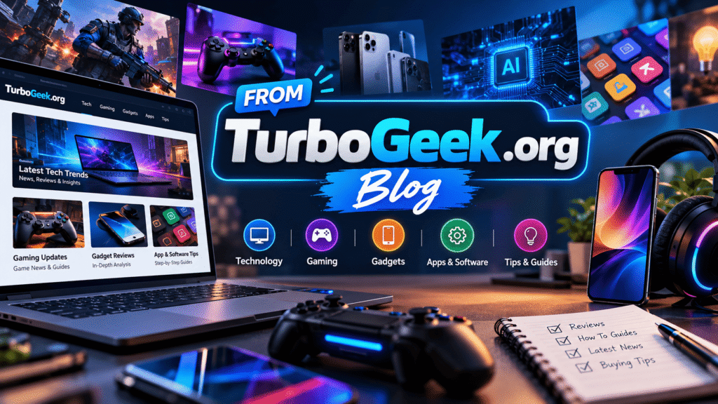 From TurboGeek.org Blog – Technology, Gaming, Gadgets and Digital Tips